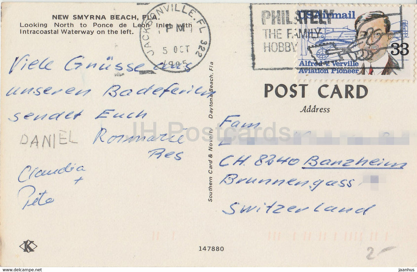 New Smyrna Beach - Florida - 1985 - USA - used