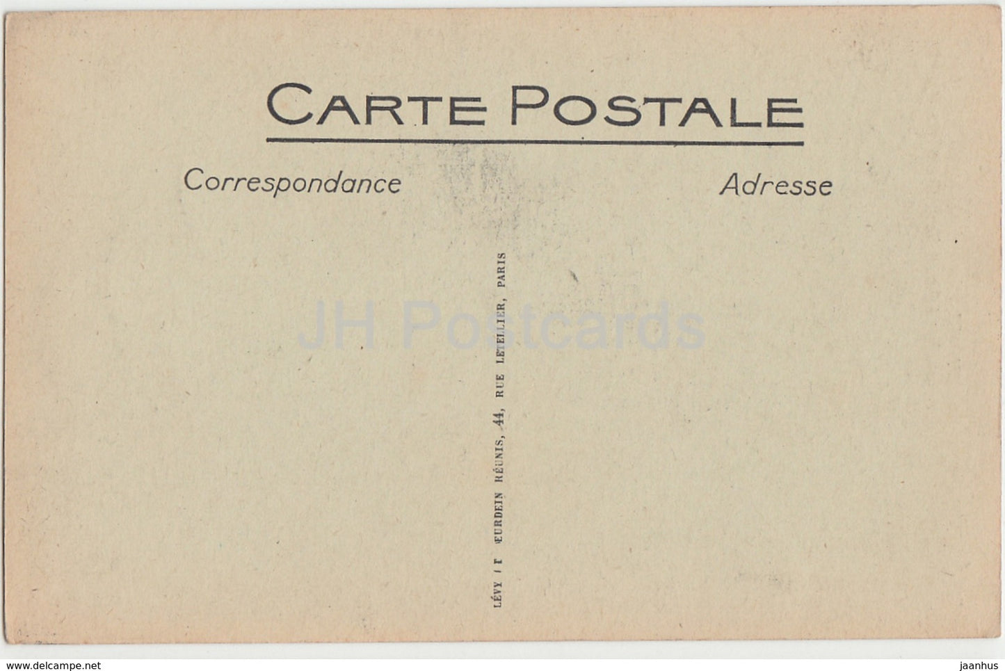 Chateau de Blois - Modele du Grand Escalier - castle - 589 - old postcard - France - unused