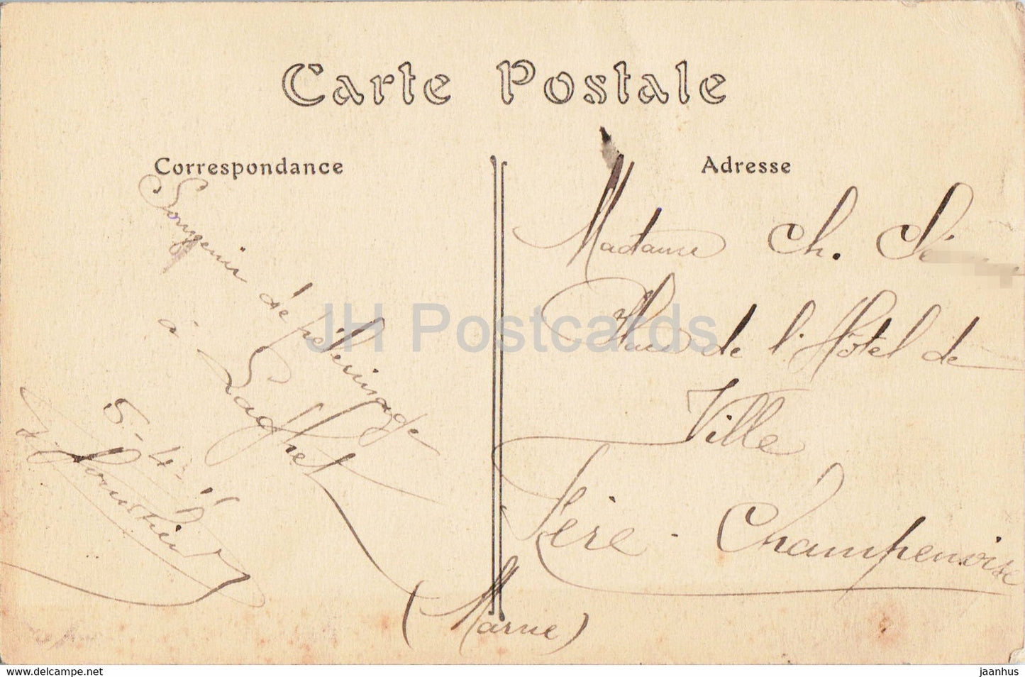 Laghet - Le Monastere - cote sud est - 1202 - old postcard - 1937 - France - used