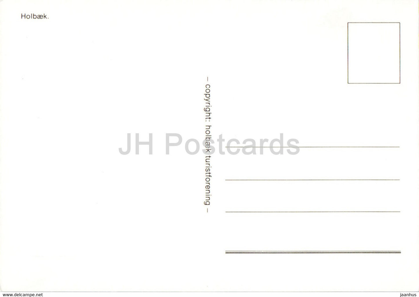 Holbaek - church - Holbaek Garden - multiview - Denmark - unused