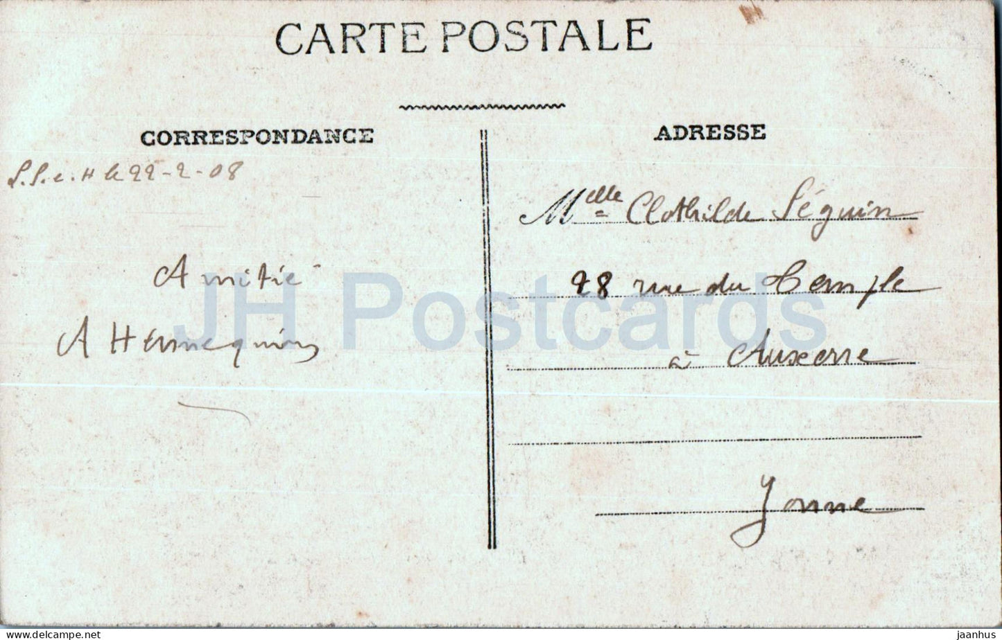 Chateau Renard - Chateaurenard - Une partie des Ruines du Chateau - old postcard - 1908 - France - used