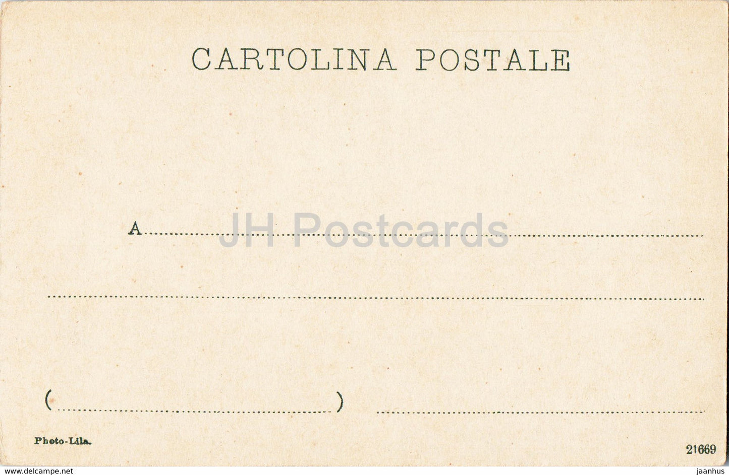 Lago di Garda - Strada per Salo - 12 - old postcard - Italy - unused