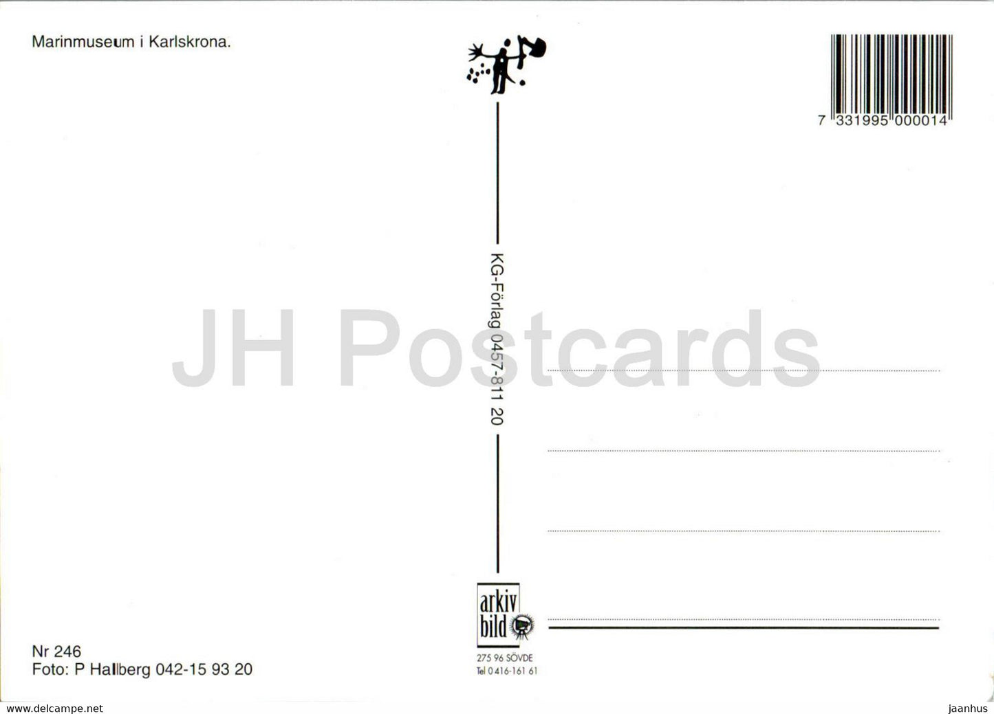 Marinmuseum Karlskrona - marine museum - 246 - Sweden - unused