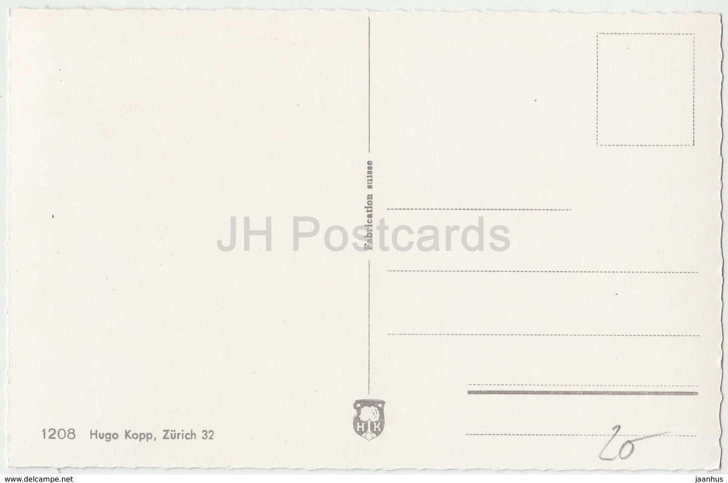 Au bei Fischingen - 1208 - Switzerland - unused