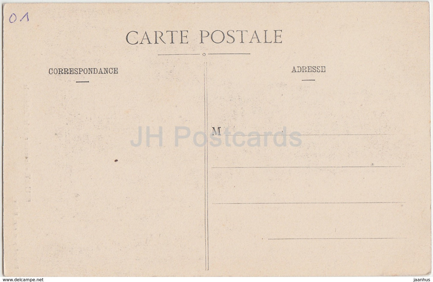 Belley - Interieur de La Cathedrale - cathedral - 1919 - old postcard - France - unused