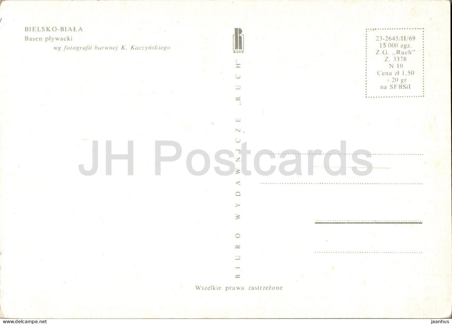 Bielsko Biala - Basen plywacki - Schwimmbad - Polen - unbenutzt