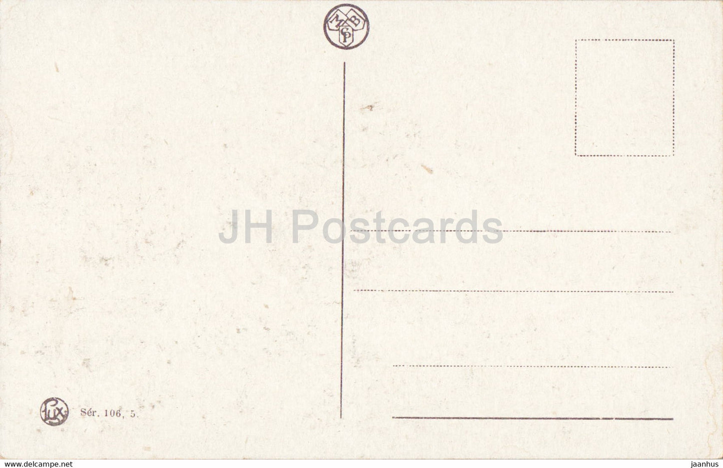 Bruxelles - Bruxelles - Vue Générale - Ser 106 - carte postale ancienne - Belgique - inutilisée