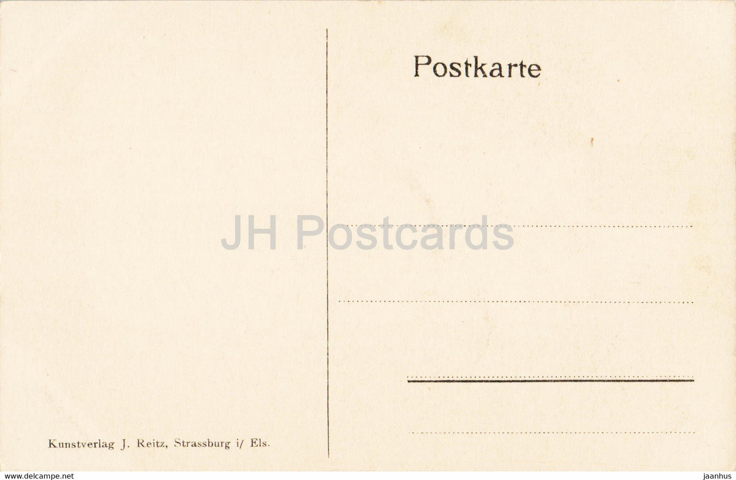 Strasbourg - Strasbourg - Munster Kanzel - Chaire de la Cathédrale - cathédrale - carte postale ancienne - France - inutilisée