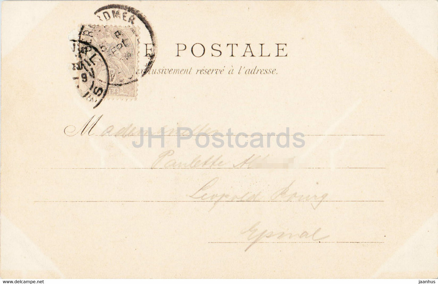 Vallee de la Vologne - Pont des Fees - 3 - old postcard - France - used