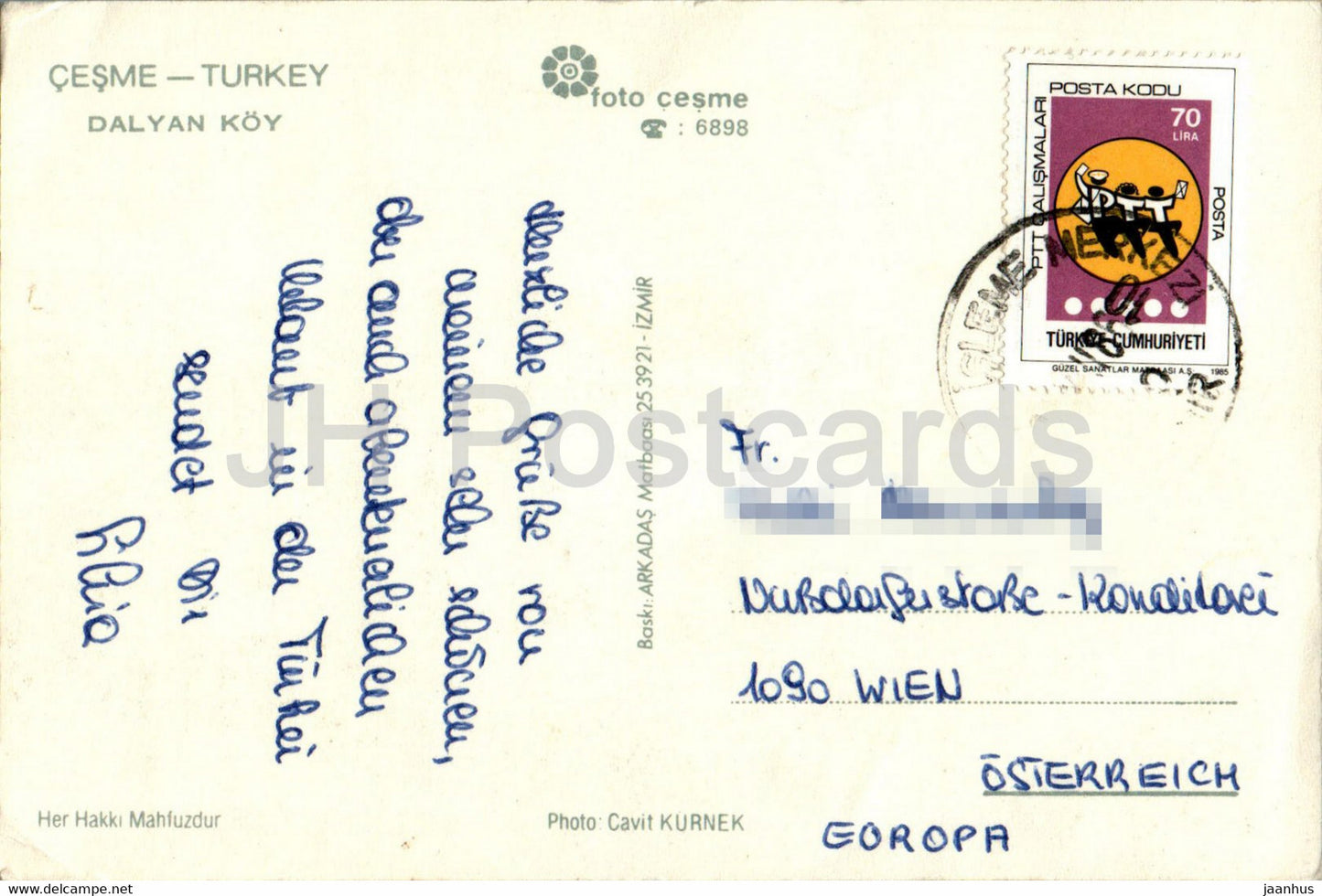 Cesme - Dalyan Koy - Dalyan Bay - boat - yacht - Turkey - used