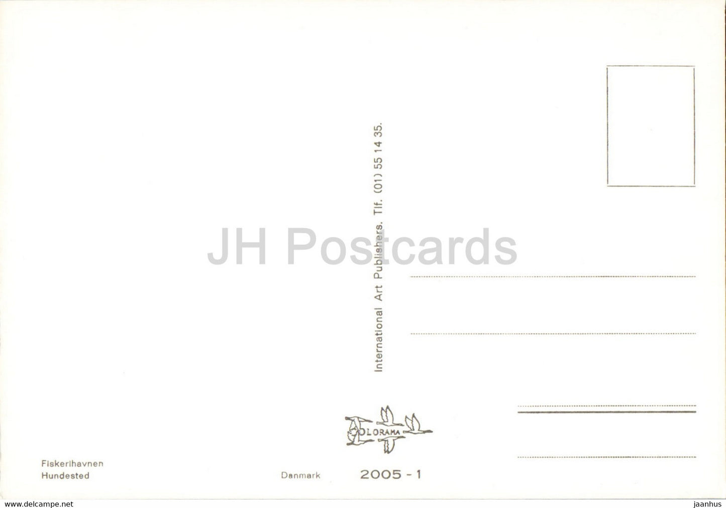 Hundested - Fischereihafen - Boot - Schiff - Dänemark - unbenutzt