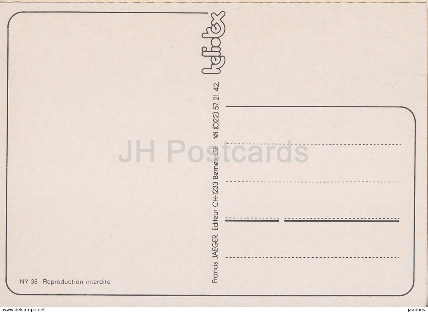 Nyon - multiview - NY 38 - Switzerland - unused