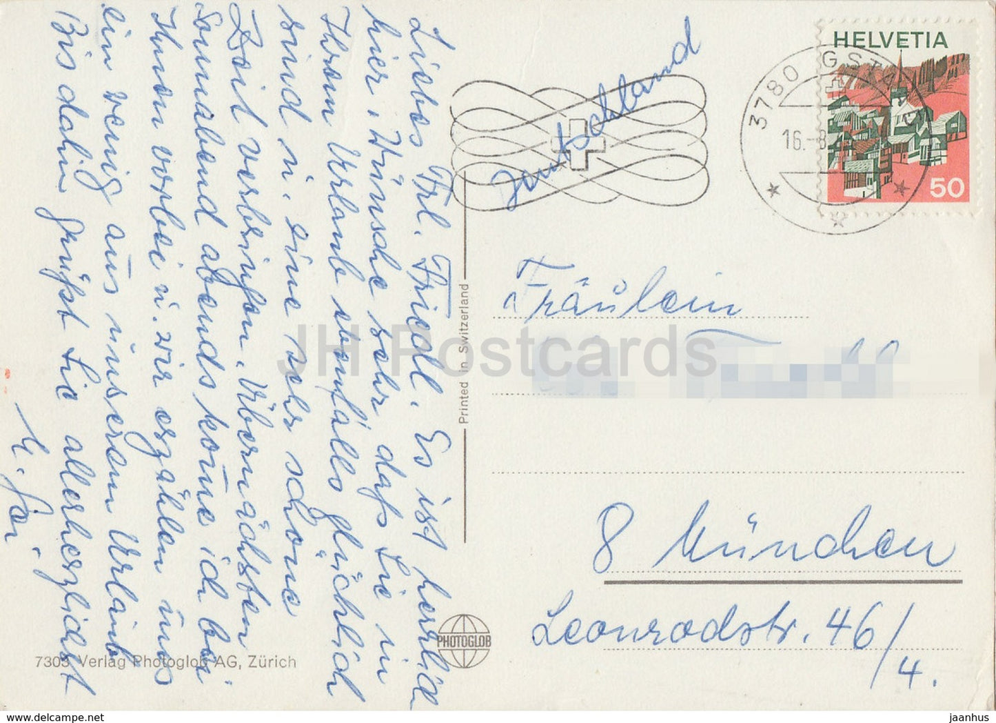 Gstaad - vue ville - Suisse - occasion