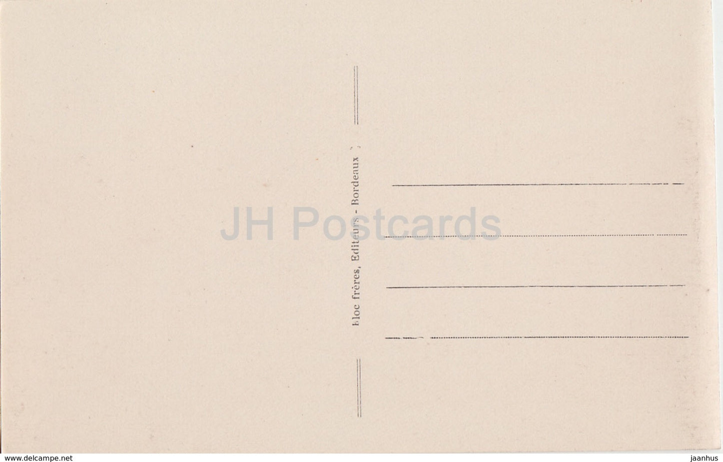 Bordeaux - Le Grand Theatre - 19 - old postcard - France - unused