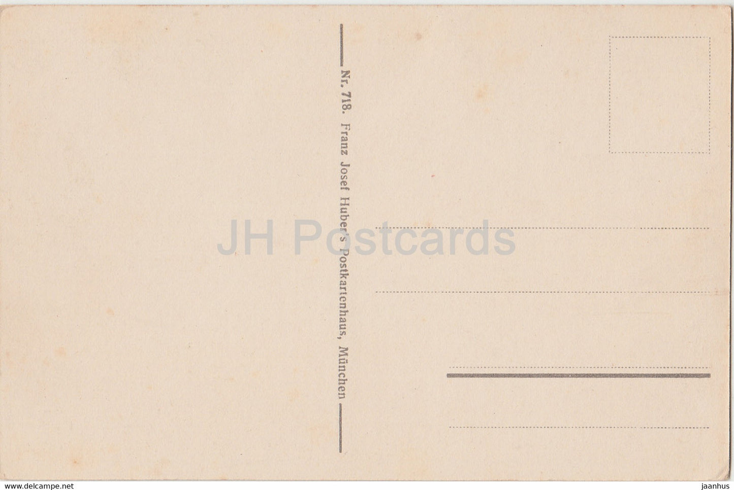 Das Deutsche Museum in Munchen - Munich - 718 - old postcard - Germany - unused