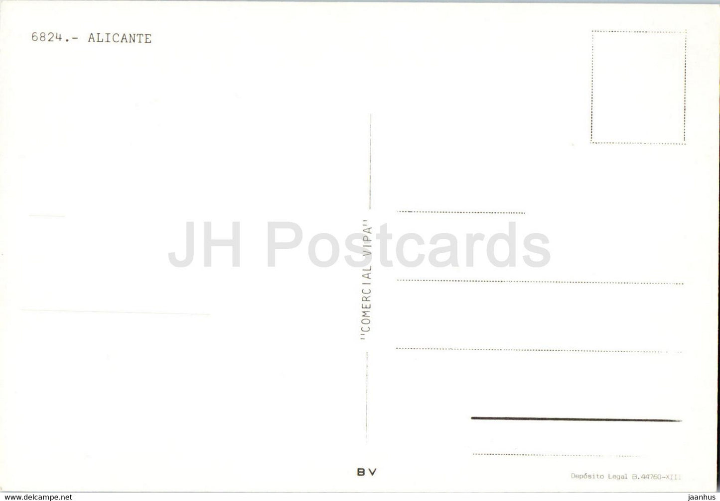 Alicante - multiview - 6824 - Spain - unused