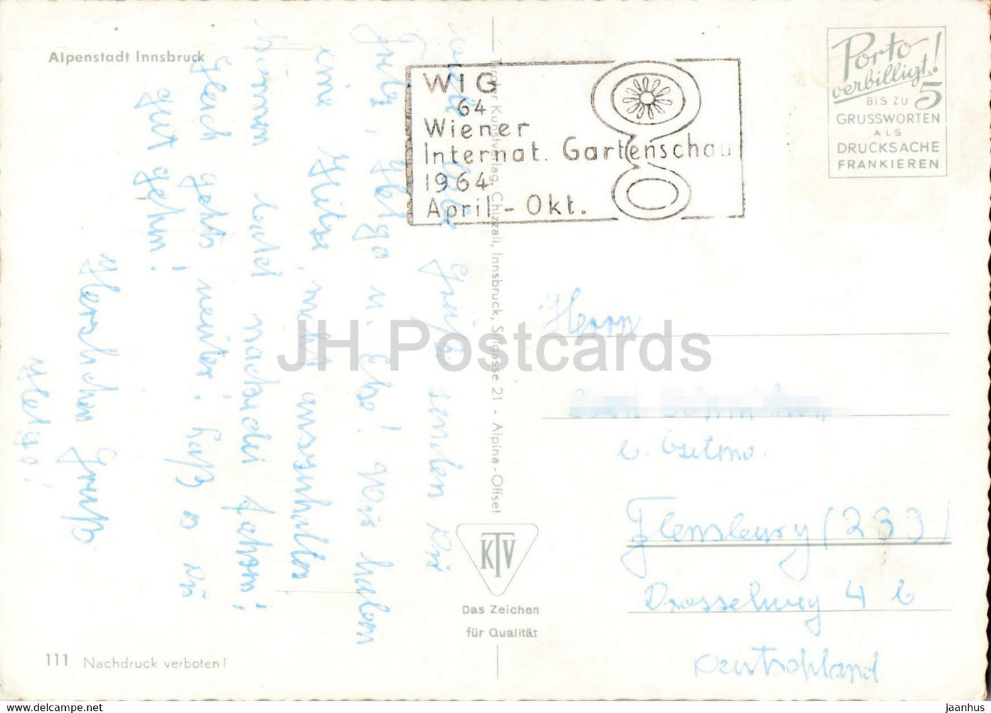 Alpenstadt Innsbruck - Österreich - gebraucht