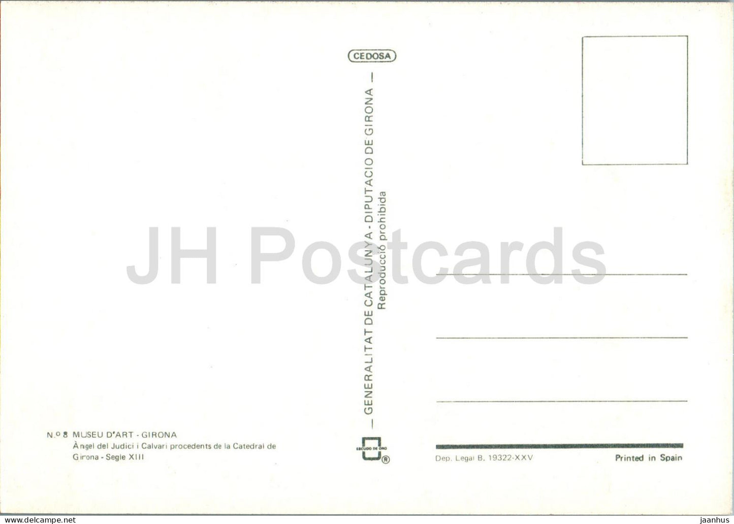 Angel del Judici i Calvari i procedents la Catedral de Girona - Museu D'Art - Gérone - 8 - Art espagnol - Espagne - inutilisé