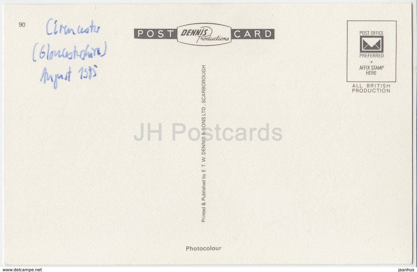 Cirencester - Old Barracks - C.1804 - 1985 - United Kingdom - England - used