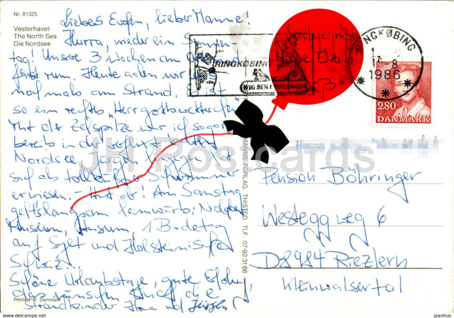 Vesterhavet - North Sea - 81325 - 1986 - Denmark - used