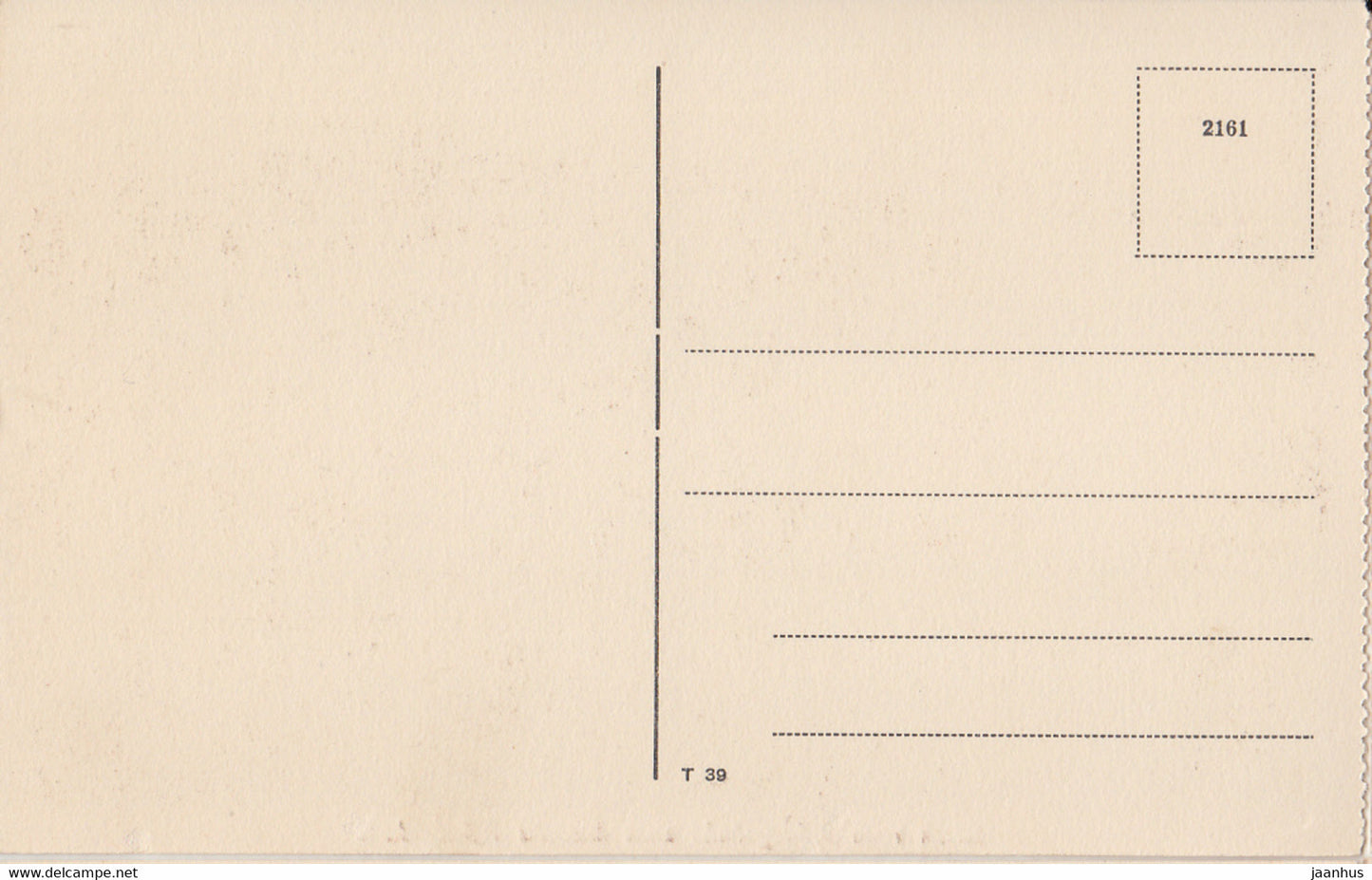 Blick vom Konigstuhl zum kleinen Konigstuhl - Konigsstuhl - old postcard - 2161 - Germany – unused