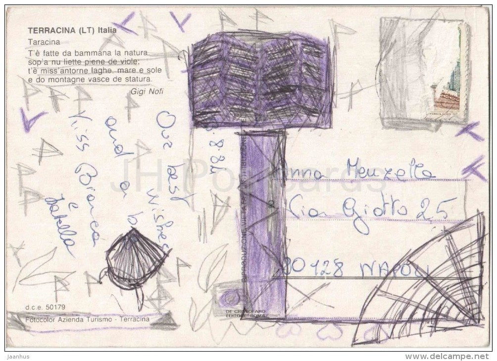 Taracina - Terracina - Lazio - Italia - Italy - used - JH Postcards
