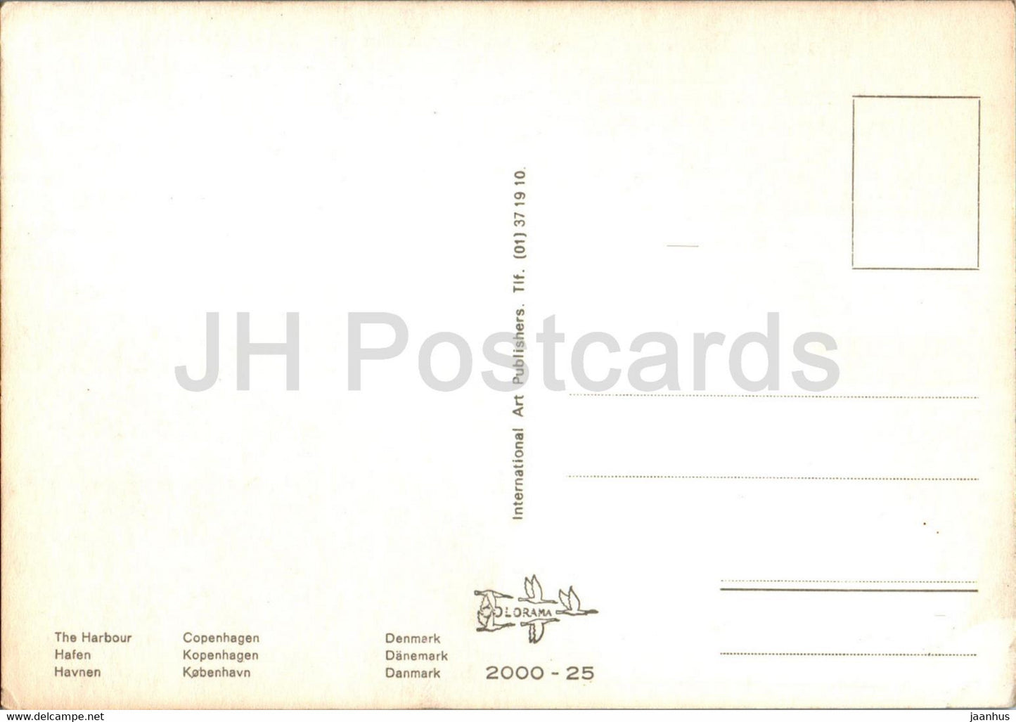 Copenhague - Kopenhagen - The Harbour - Havnen - navire - 2000-25 - Danemark - inutilisé