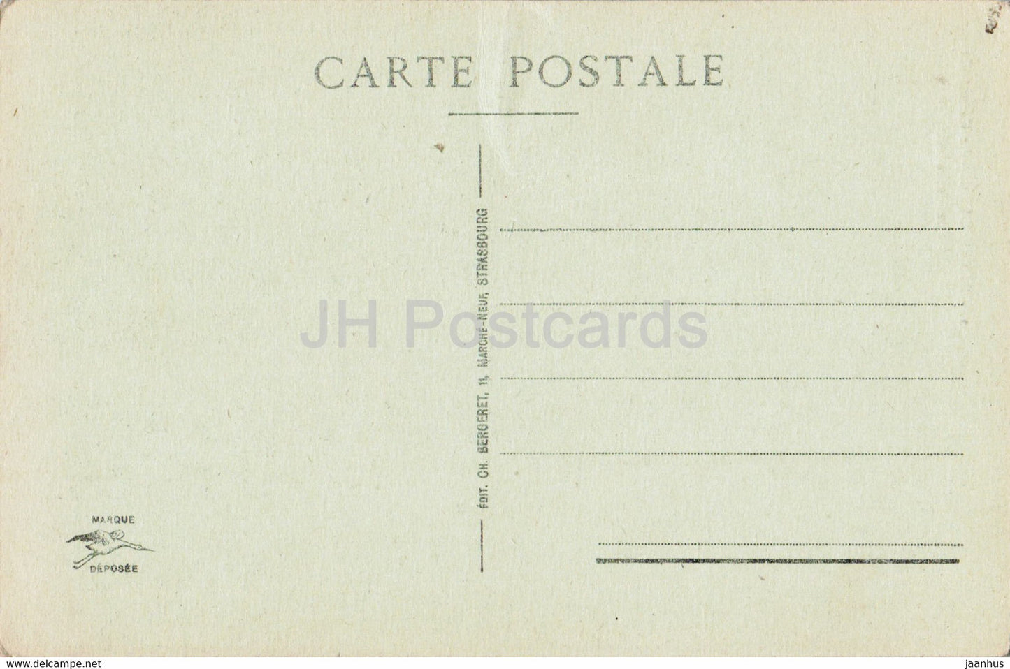 Strasbourg - La Cathedrale - The Cathedral - 2 - old postcard - France - unused