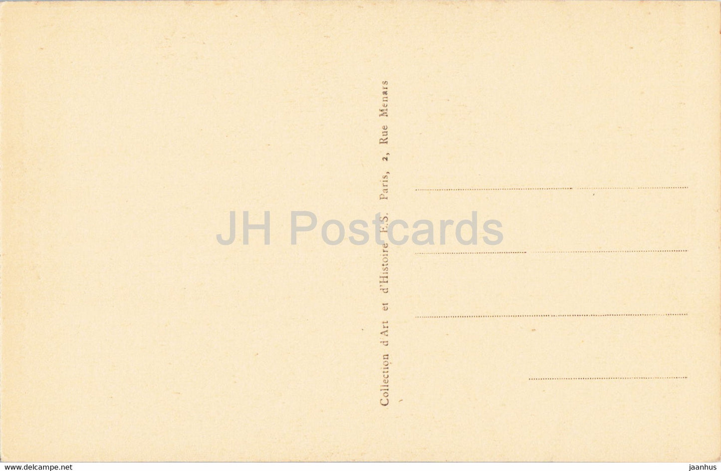 Vieux Paris - A Saint Etienne - Vieille enseigne - rue de la Montagne - alte Postkarte - Frankreich - unbenutzt