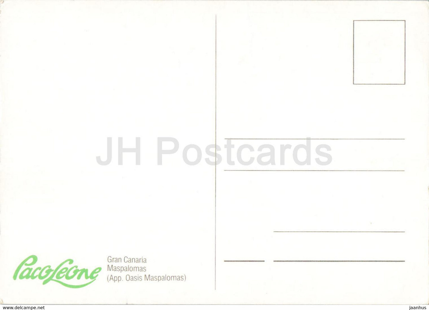 Gran Canaria – Maspalomas – Spanien – unbenutzt