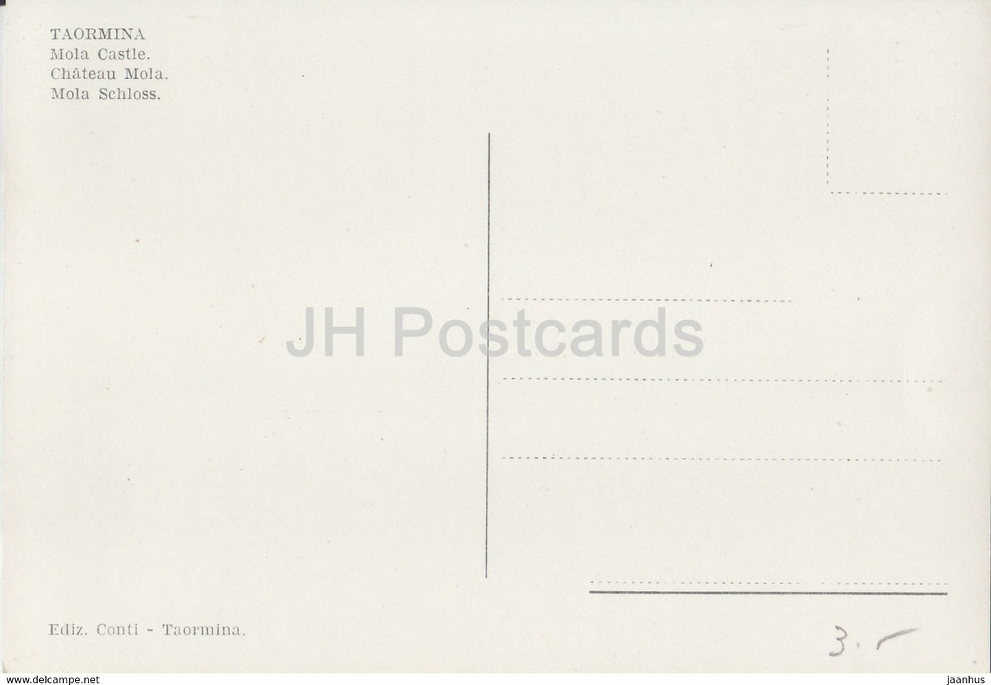 Taormina - Castel Mola - castle - Italy - unused