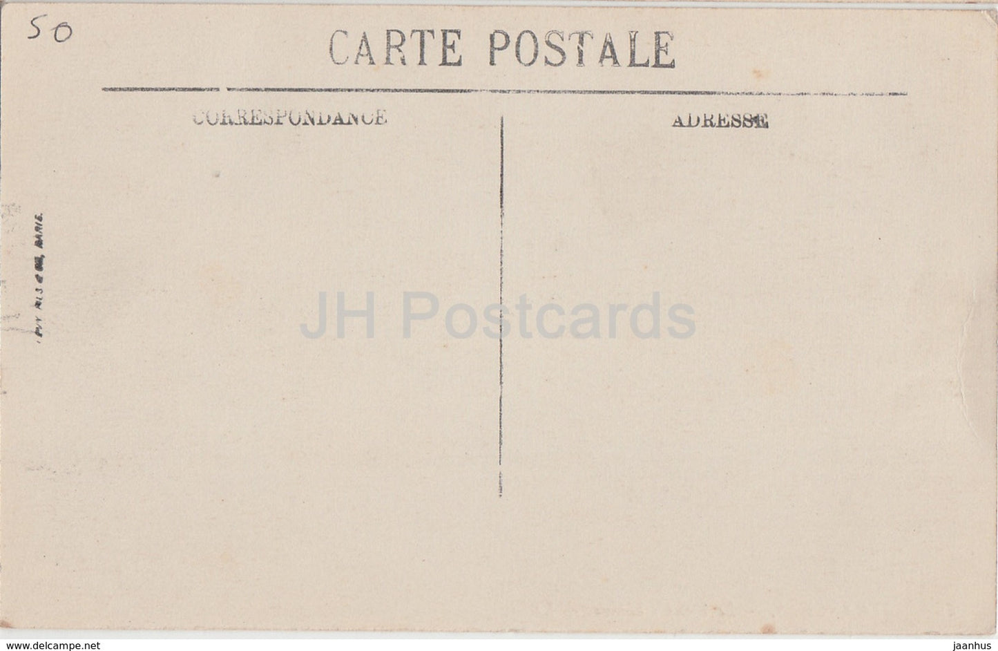 Avranches - Le Vieux Chateau - Schloss - 100 - alte Postkarte - Frankreich - unbenutzt