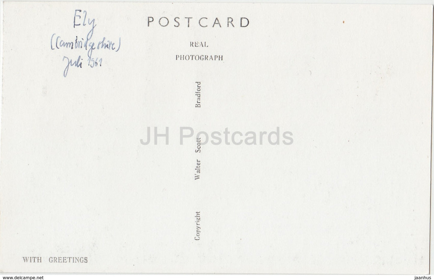 Ely Cathedral - K 57 - 1961 - United Kingdom - England - used