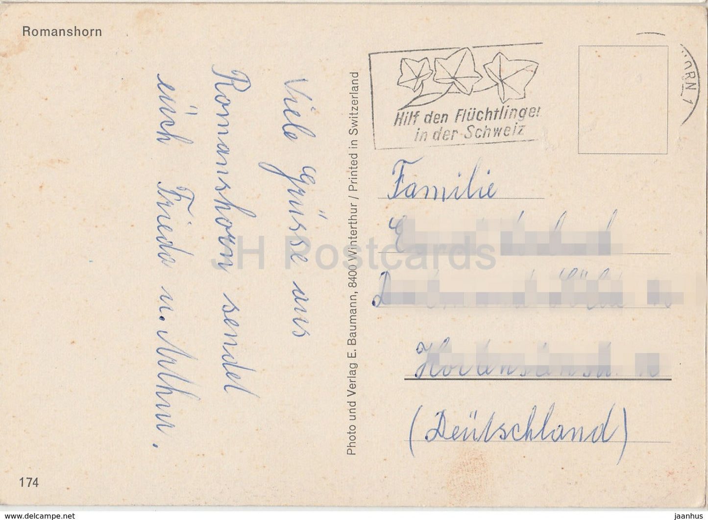 Romanshorn - Schiff - Lastkahn - Multiview - 174 - Schweiz - gebraucht