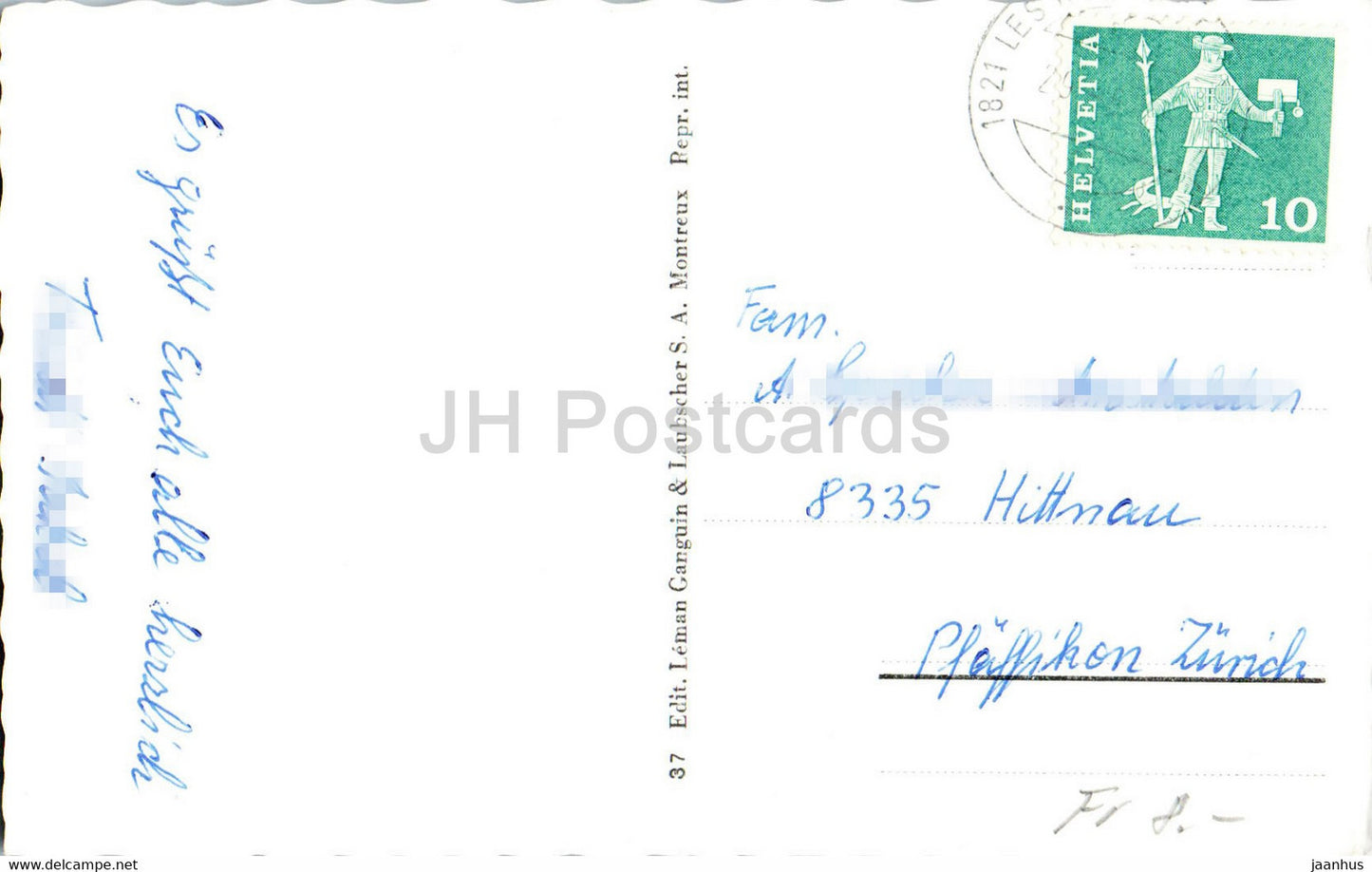 Rochers de Naye - railway - train - 37 - Switzerland - used