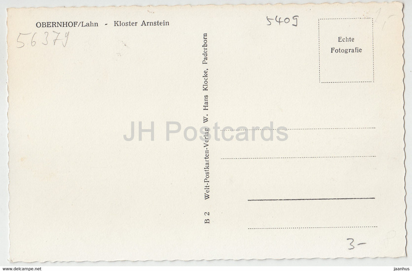 Obernhof - Lahn - Kloster Arnstein - monastery - Germany - unused
