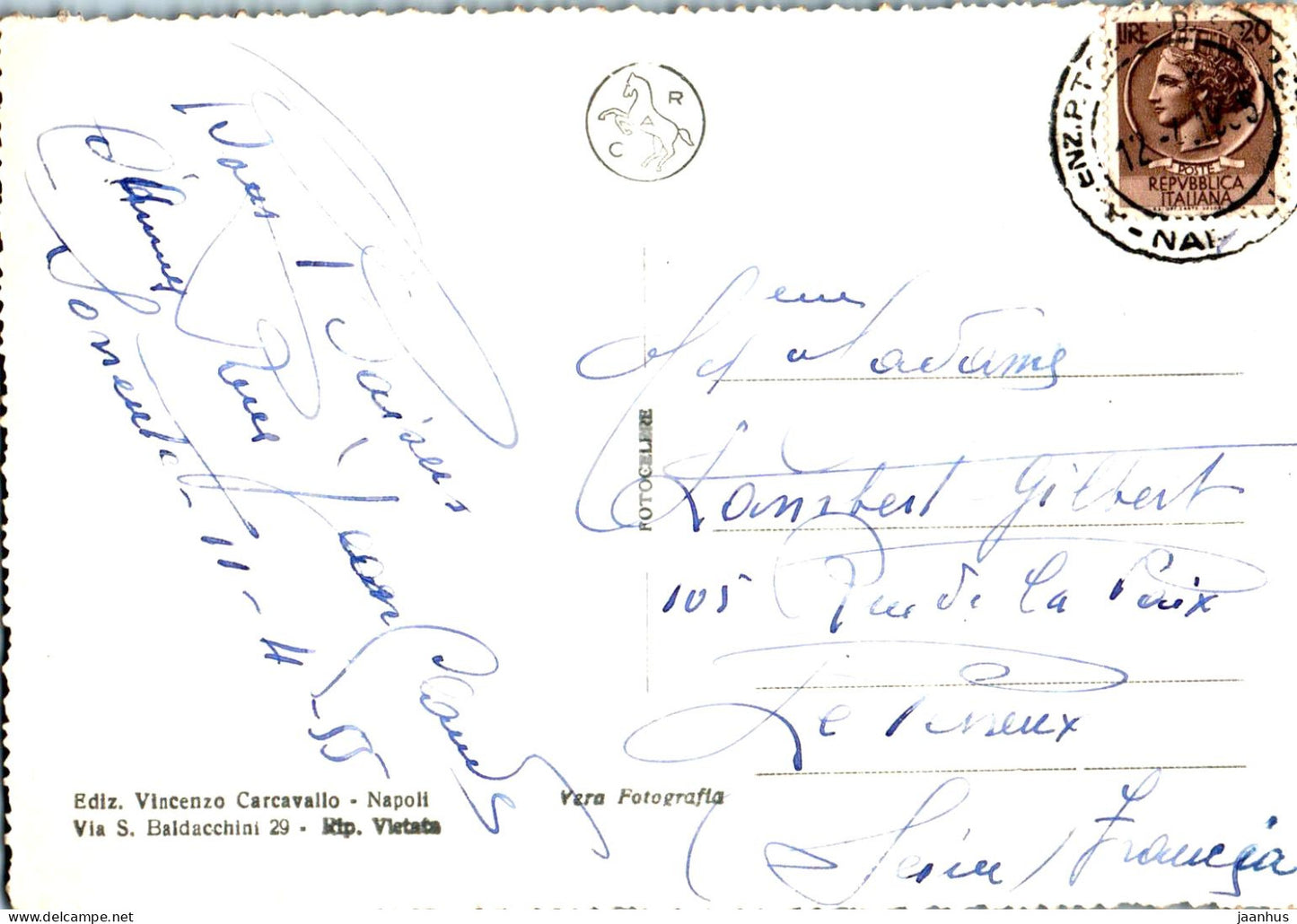 Napoli - Panorama - 1965 - Italy - used