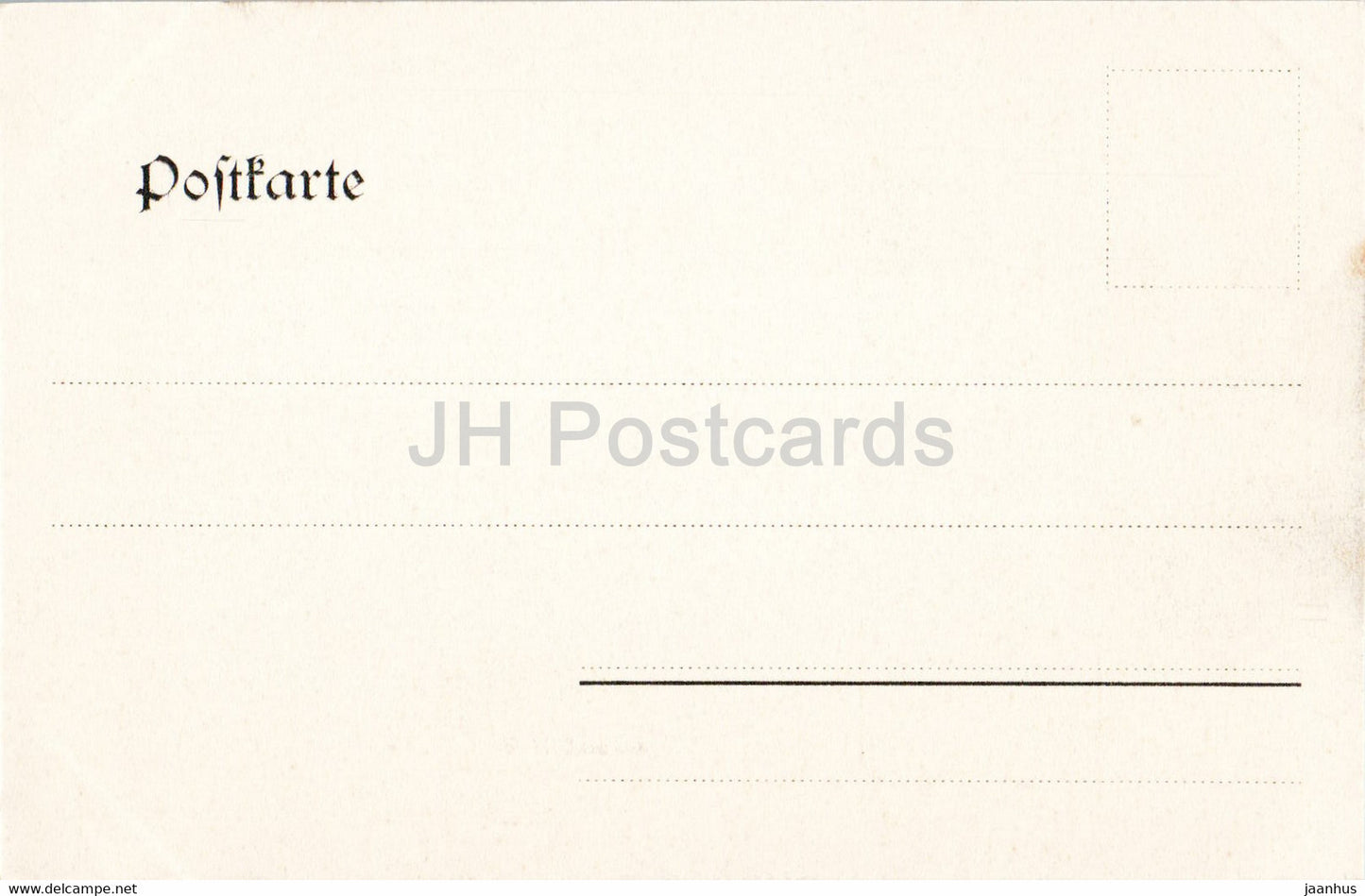 Potsdam - Denkmal Friedrich des Grossen in der Plantage - monument - old postcard - Germany - unused