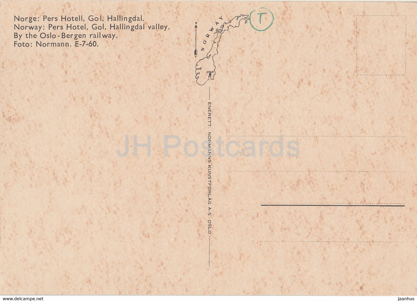 Pers Hotell - hotel - Gol - Hallingdal valley - Norway - unused