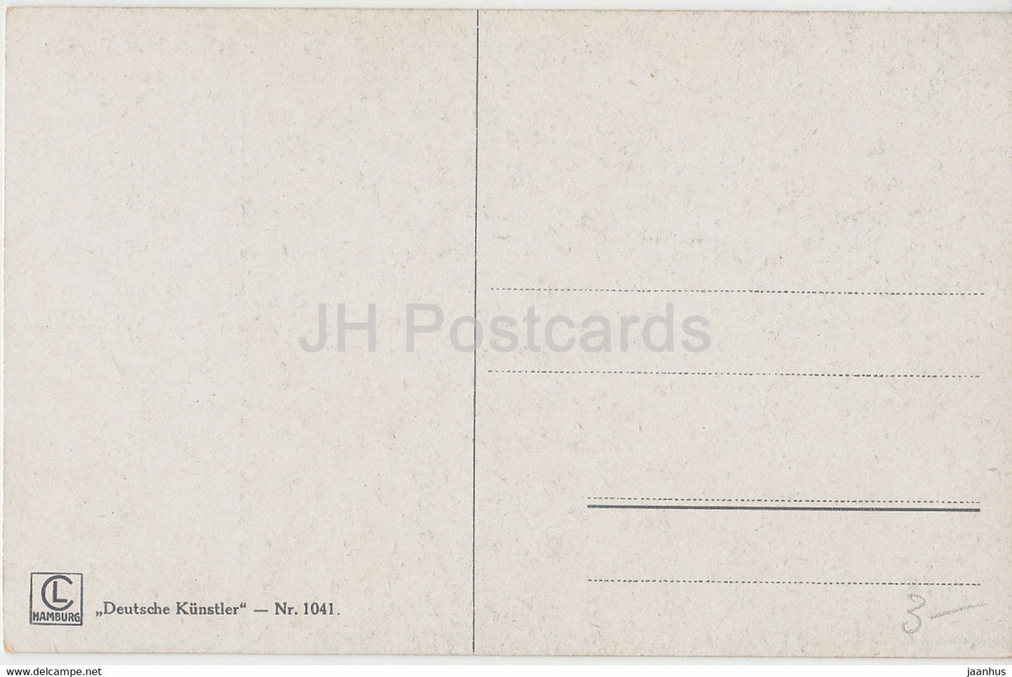 peinture de Ferdinand Dorsch - Ein Sommerfest - Deutsche Kunstler - 1041 - Art allemand - carte postale ancienne - Allemagne - inutilisé