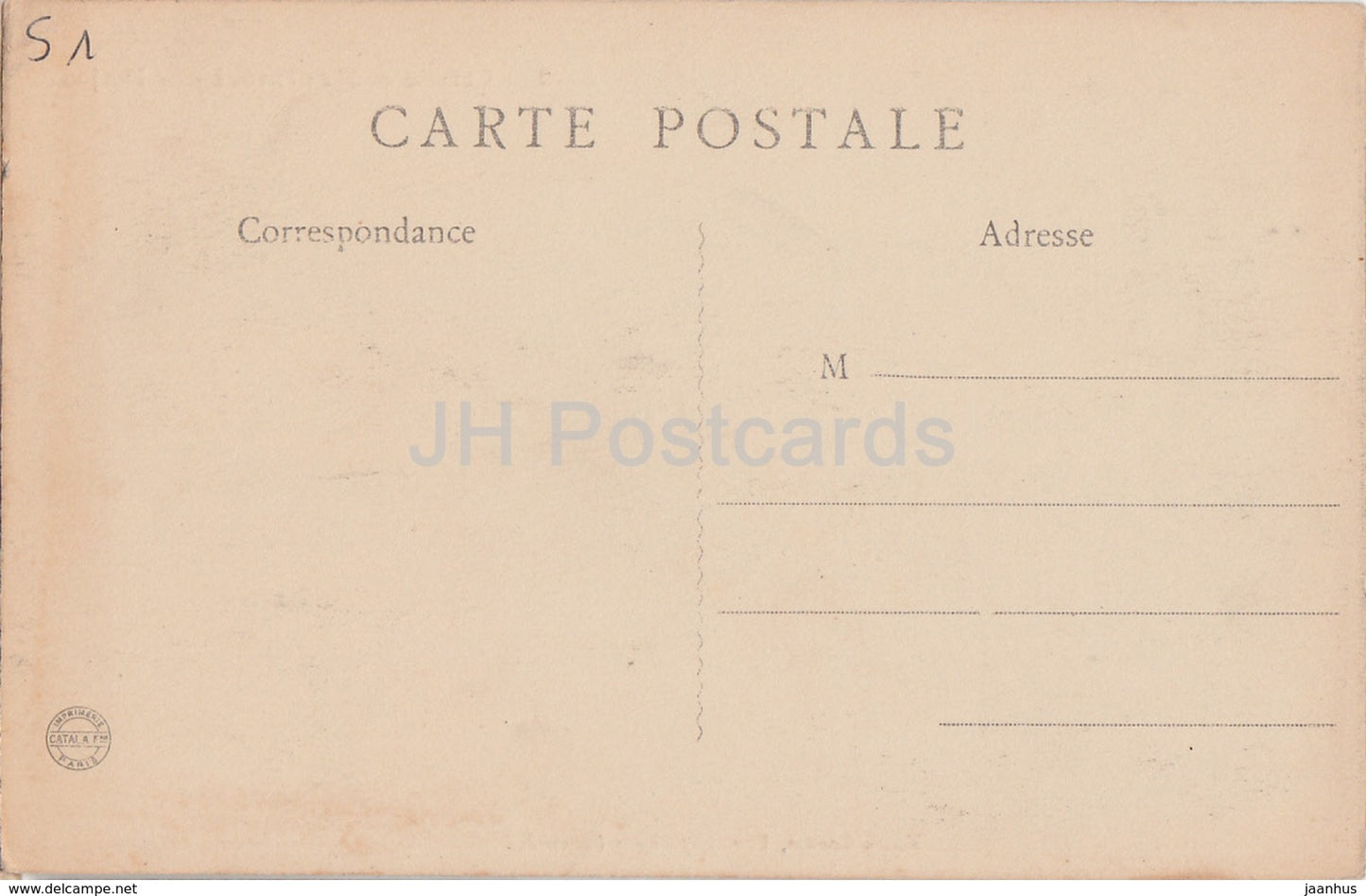 Chateau de Montmort - Le Donjon - 3 - castle - old postcard - France - unused