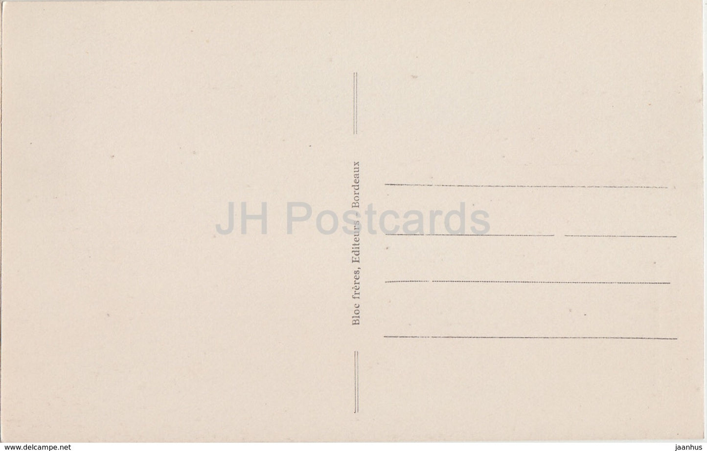 Bordeaux - Tour Pey Berland - 24 - old postcard - France - unused