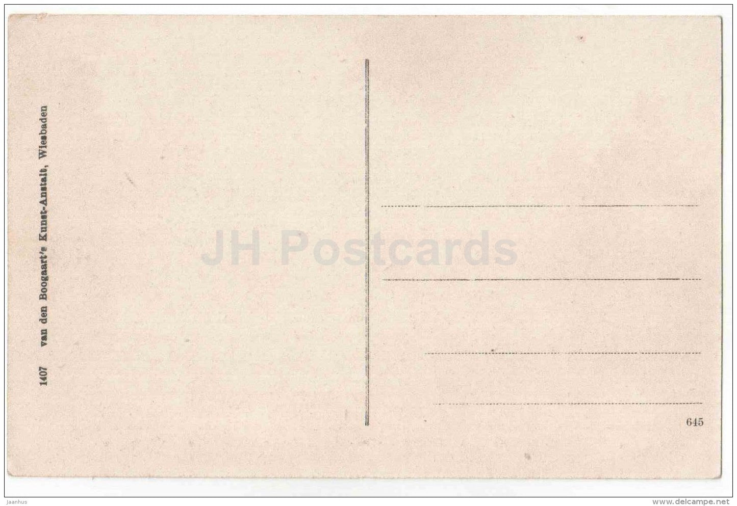 Kurhaus mit Staats-Theater - Cure-house with theatre - tram - Wiesbaden - 1407 - Germany - old postcard - unused - JH Postcards