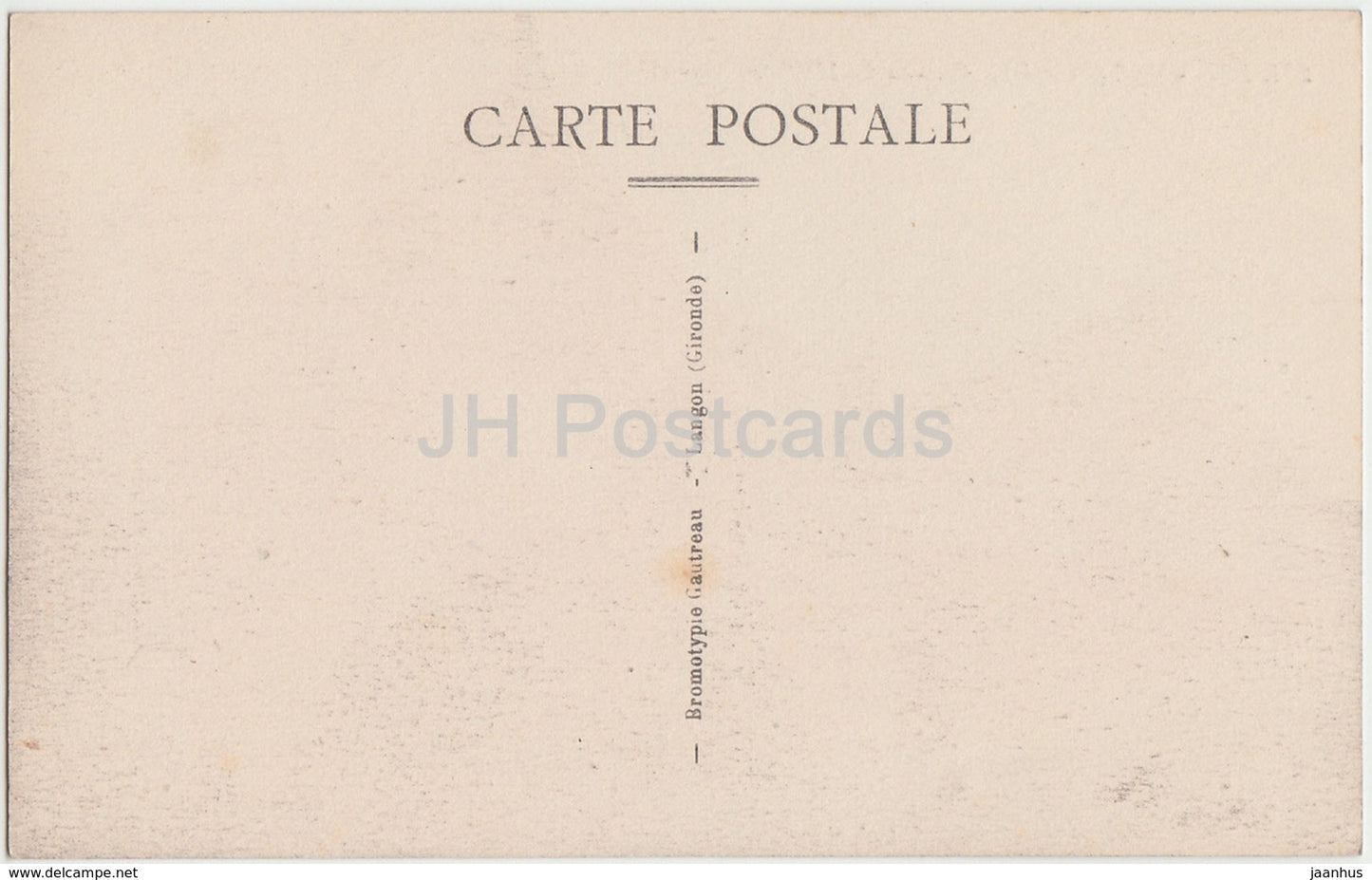 Preignac - Chateau La Montagne - Entree - Schloss - 234 - alte Postkarte - Frankreich - unbenutzt