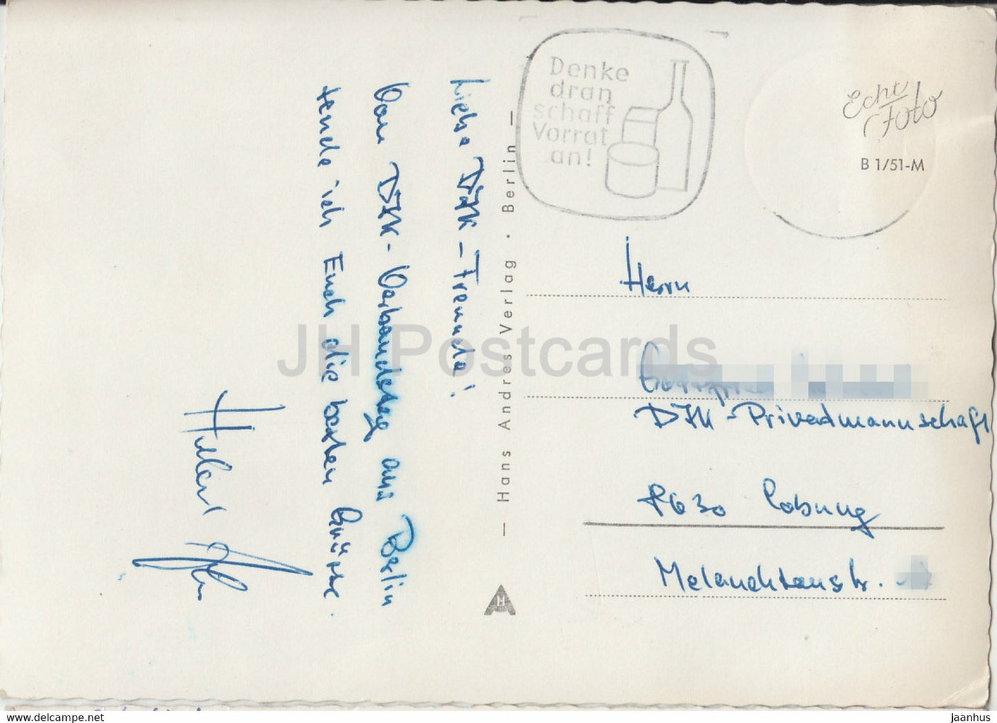 Berlin - Im Blickpunkt der Welt - Potsdamer Platz - tram - Germany - used