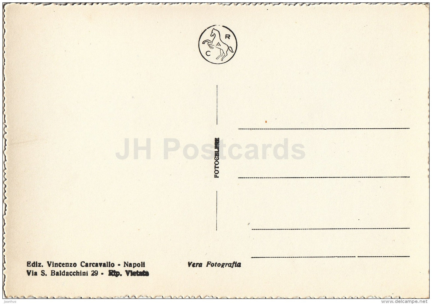 panorama - Napoli - Naples - Italy - Italia - unused - JH Postcards