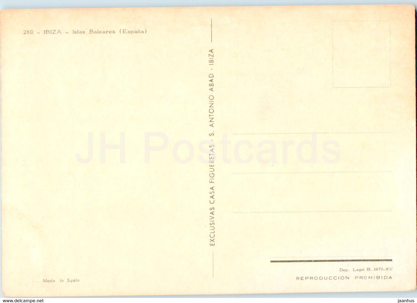 Ibiza - Islas Baleares - Multiview - 280 - Spanien - unbenutzt