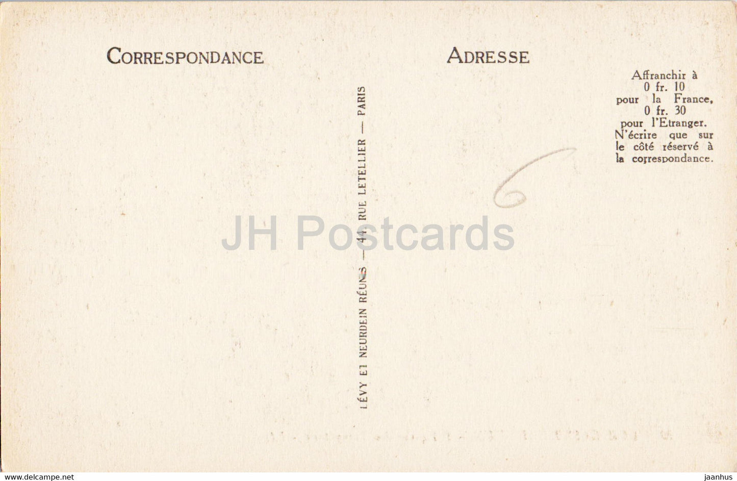 Luz Saint Sauveur - L'Eglise des Templiers - église - 16 - carte postale ancienne - France - inutilisée