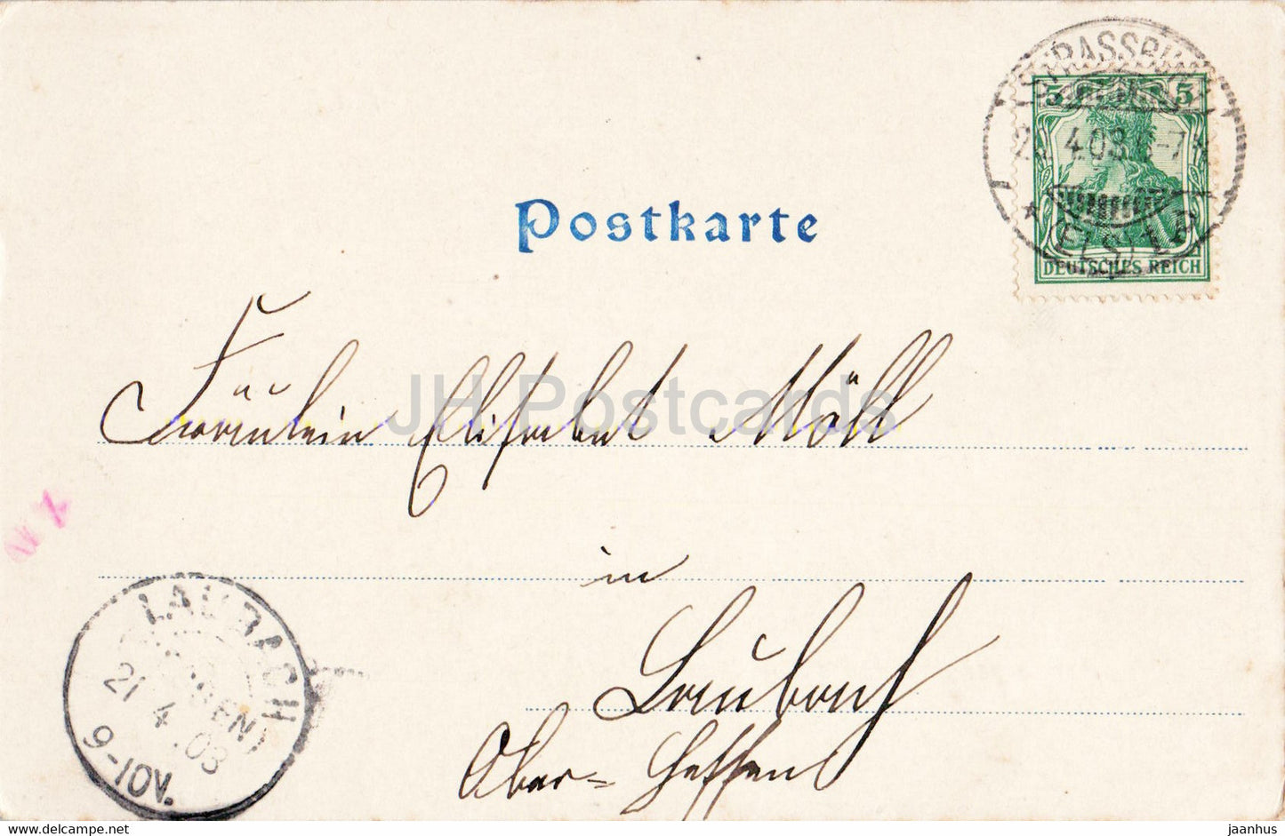 Strasbourg - Strassburg - Partie bei den Gedeckten Brucken - 178 - old postcard - 1908 - France - used