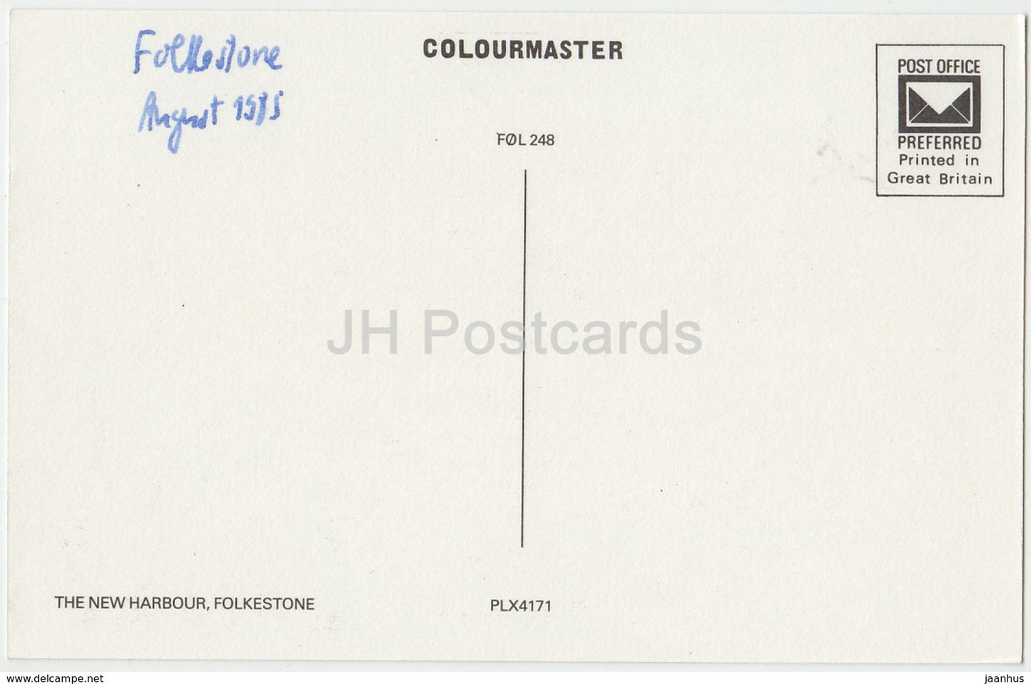 Folkestone - The New Harbour - boat - PLX4171 - 1985 - United Kingdom - England- used